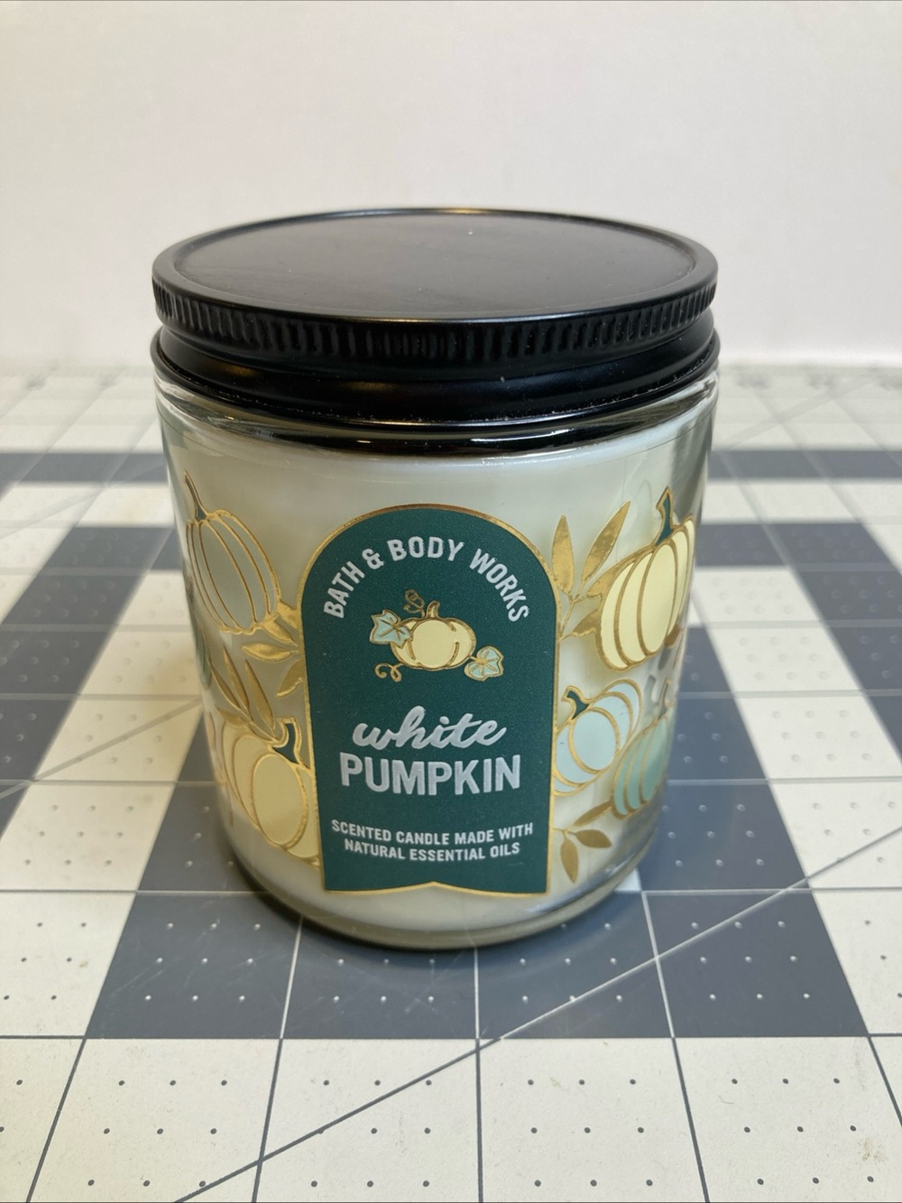 White Pumpkin 7oz Jar Candle Bath & Body Works New